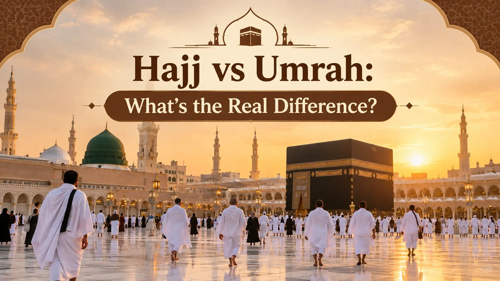 Difference between hajj and umrah