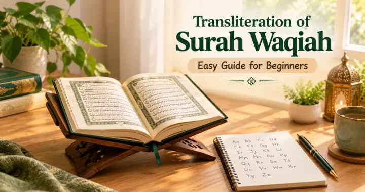 Transliteration of Surah Waqiah: Easy Guide for Beginners