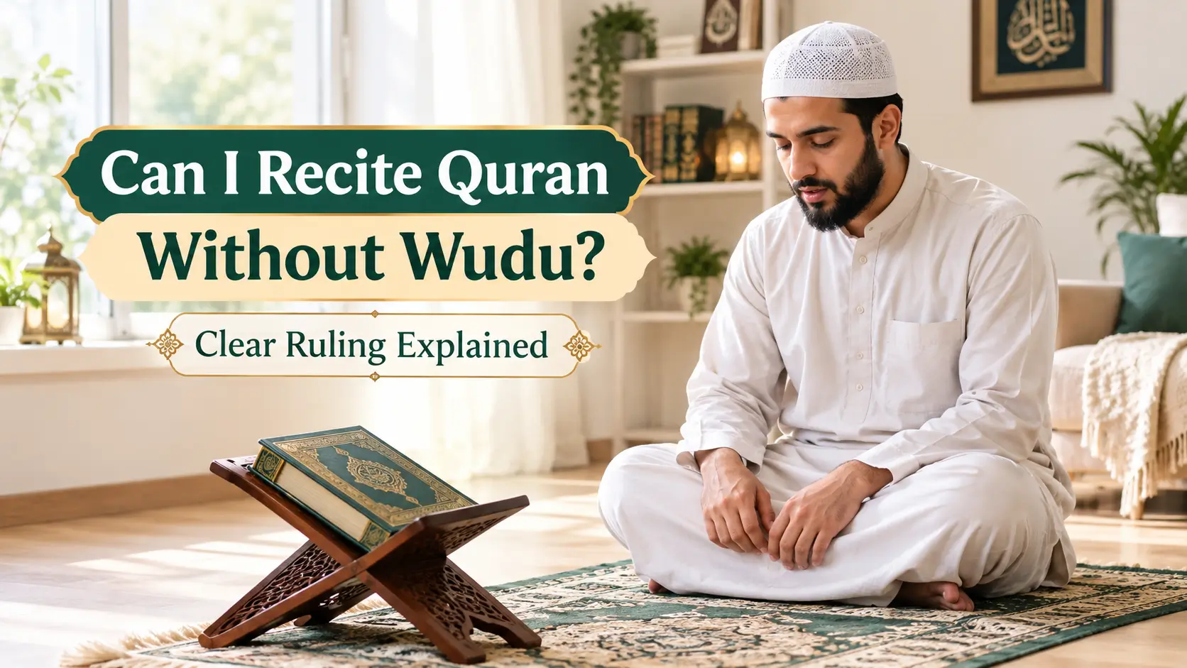 can i recite quran without wudu