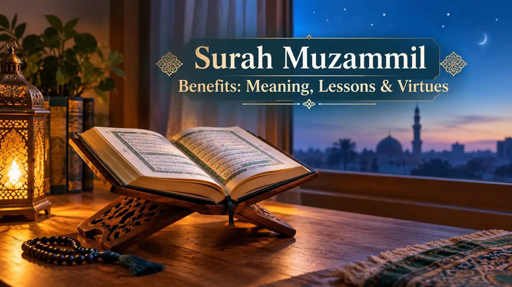surah muzammil benefits​